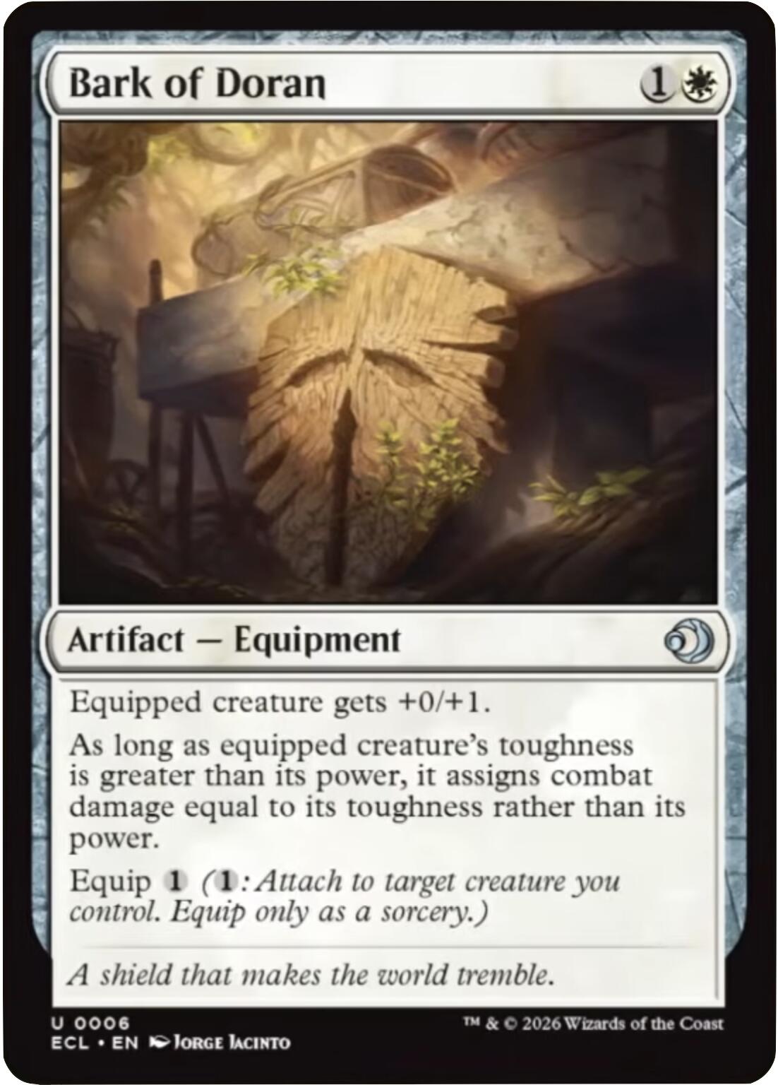 Bark of Doran [Lorwyn Eclipsed] | Red Claw Gaming