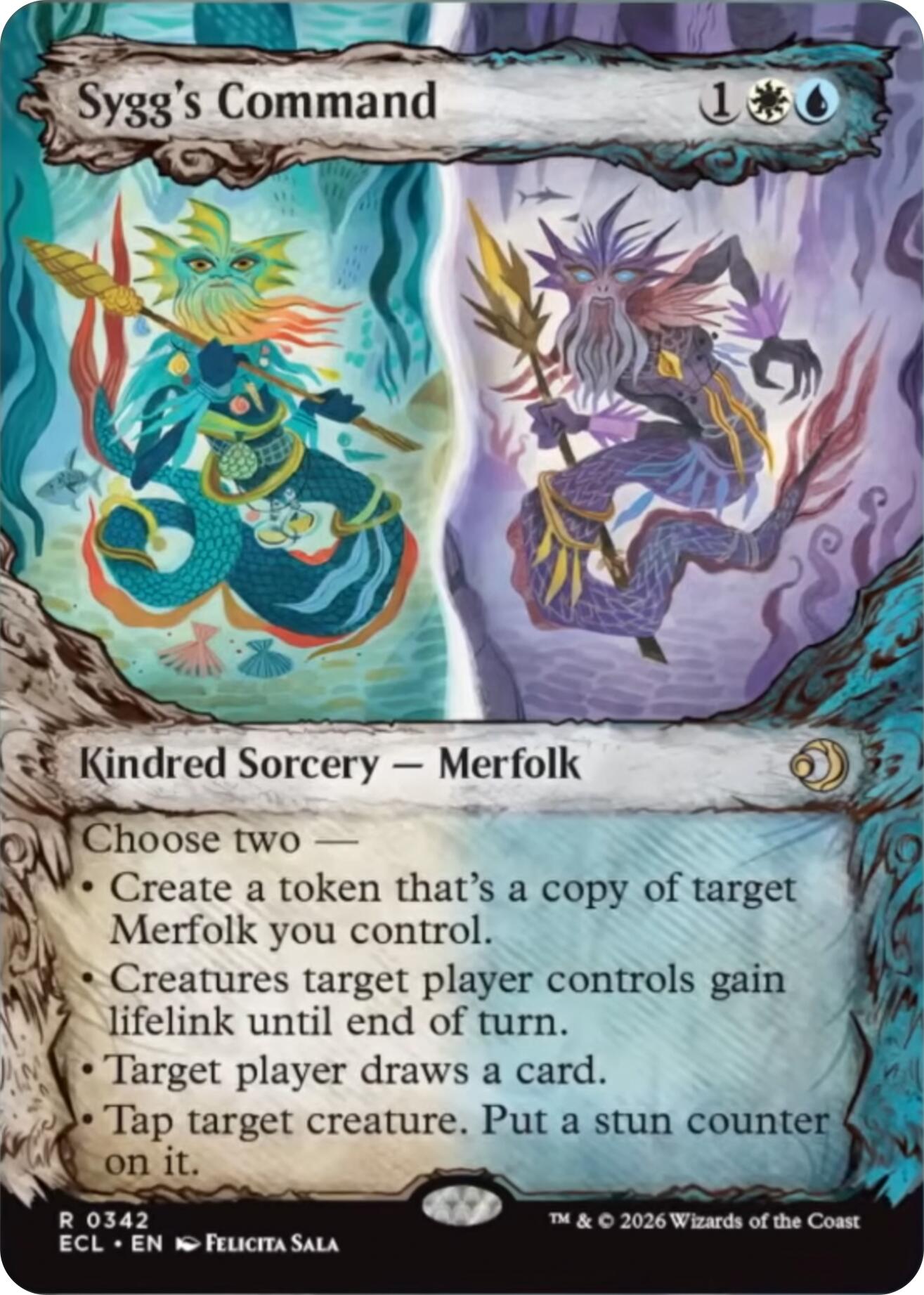 Sygg's Command (Showcase) [Lorwyn Eclipsed] MTG Single Magic: The Gathering | Red Claw Gaming