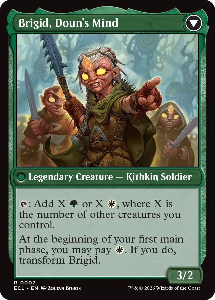 Brigid, Clachan's Heart [Lorwyn Eclipsed] MTG Single Magic: The Gathering | Red Claw Gaming