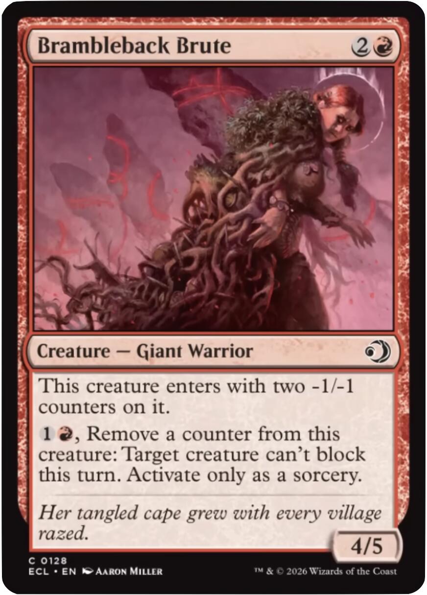 Brambleback Brute [Lorwyn Eclipsed] MTG Single Magic: The Gathering | Red Claw Gaming