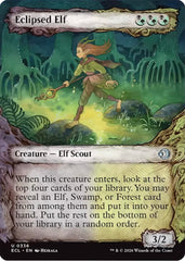 Eclipsed Elf (Showcase) [Lorwyn Eclipsed] MTG Single Magic: The Gathering | Red Claw Gaming