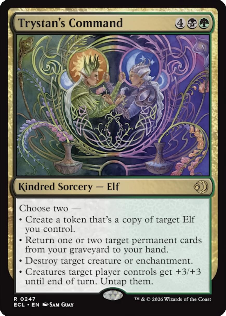 Trystan's Command [Lorwyn Eclipsed] MTG Single Magic: The Gathering | Red Claw Gaming