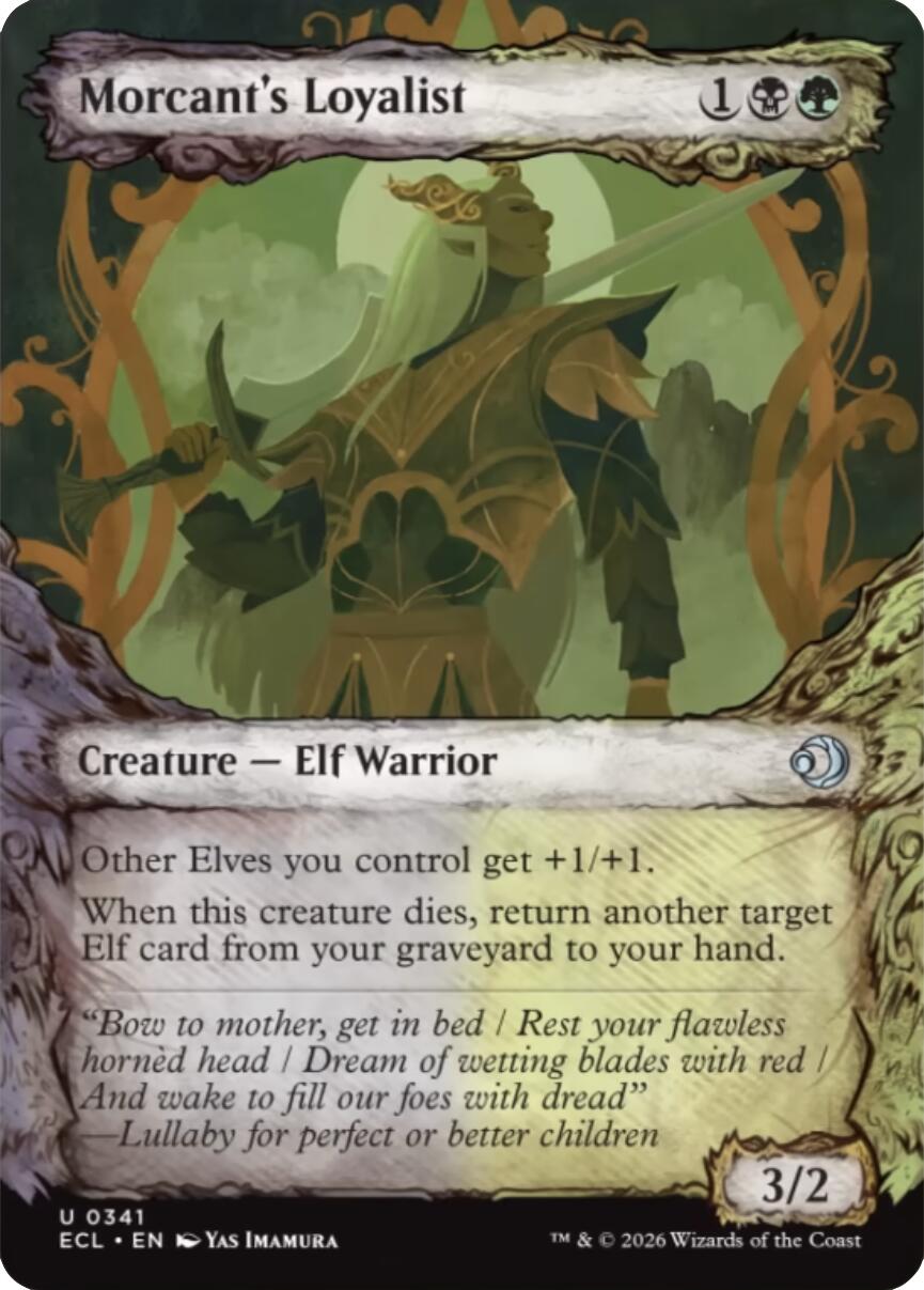 Morcant's Loyalist (Showcase) [Lorwyn Eclipsed] MTG Single Magic: The Gathering | Red Claw Gaming