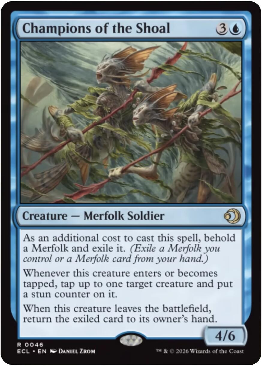 Champions of the Shoal [Lorwyn Eclipsed] | Red Claw Gaming