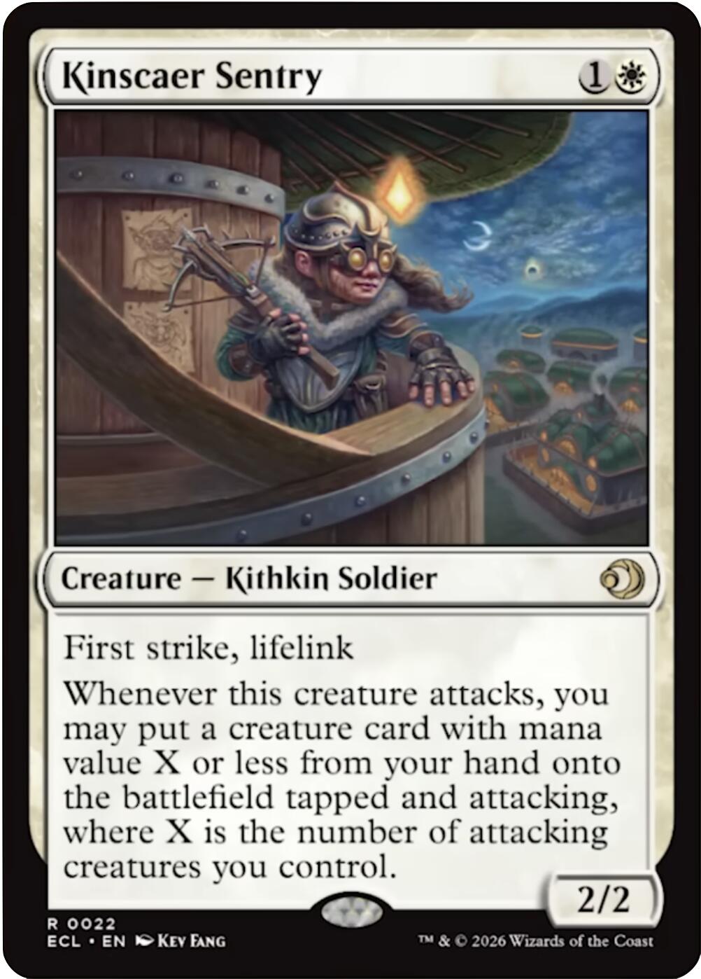 Kinscaer Sentry [Lorwyn Eclipsed] MTG Single Magic: The Gathering | Red Claw Gaming