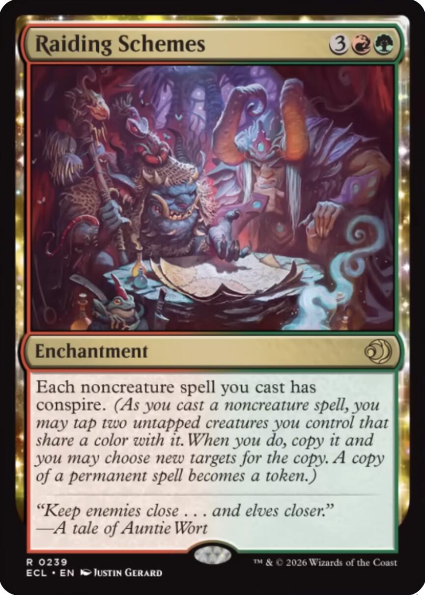 Raiding Schemes [Lorwyn Eclipsed] MTG Single Magic: The Gathering | Red Claw Gaming