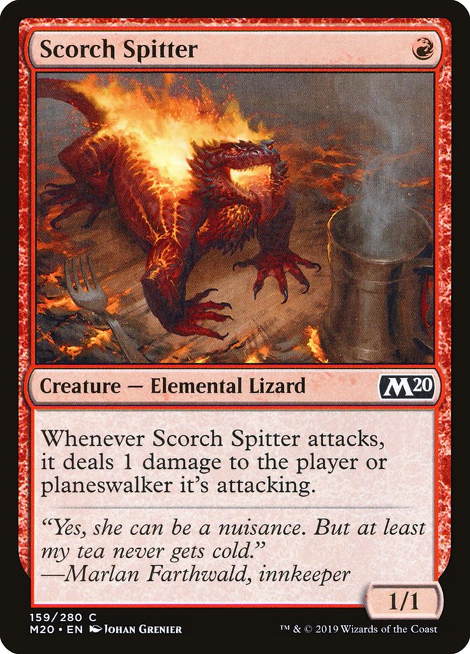 Scorch Spitter [Core Set 2020] MTG Single Magic: The Gathering | Red Claw Gaming