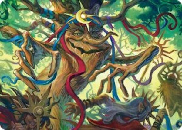 Sun-Dappled Celebrant Art Card [Lorwyn Eclipsed Art Series] MTG Single Magic: The Gathering | Red Claw Gaming