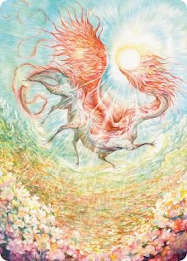 Eirdu, Carrier of Dawn Art Card [Lorwyn Eclipsed Art Series] MTG Single Magic: The Gathering | Red Claw Gaming