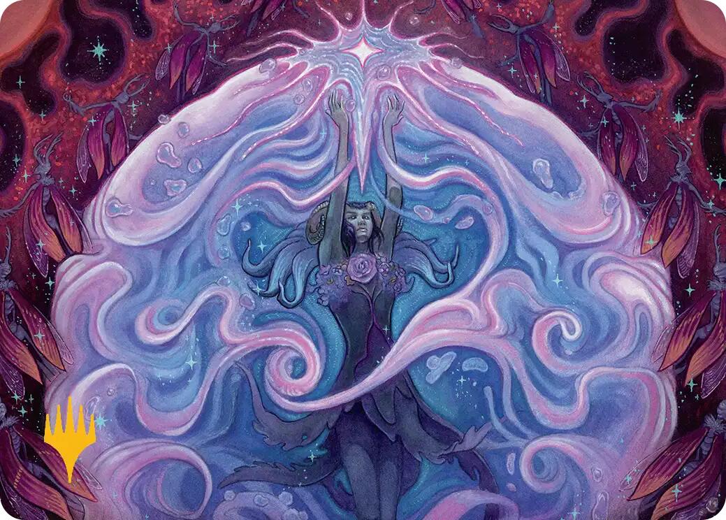 Glen Elendra's Answer Art Card (Gold-Stamped Planeswalker Symbol) [Lorwyn Eclipsed Art Series] MTG Single Magic: The Gathering | Red Claw Gaming