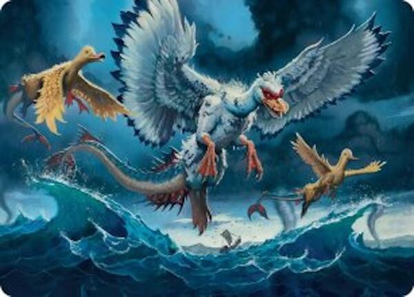 Sunderflock Art Card [Lorwyn Eclipsed Art Series] MTG Single Magic: The Gathering | Red Claw Gaming