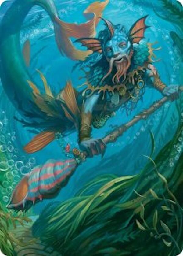 Sygg, Wanderwine Wisdom Art Card [Lorwyn Eclipsed Art Series] MTG Single Magic: The Gathering | Red Claw Gaming