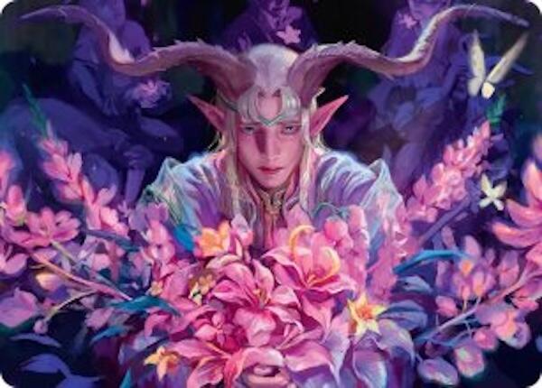 Dawnhand Eulogist Art Card [Lorwyn Eclipsed Art Series] MTG Single Magic: The Gathering | Red Claw Gaming