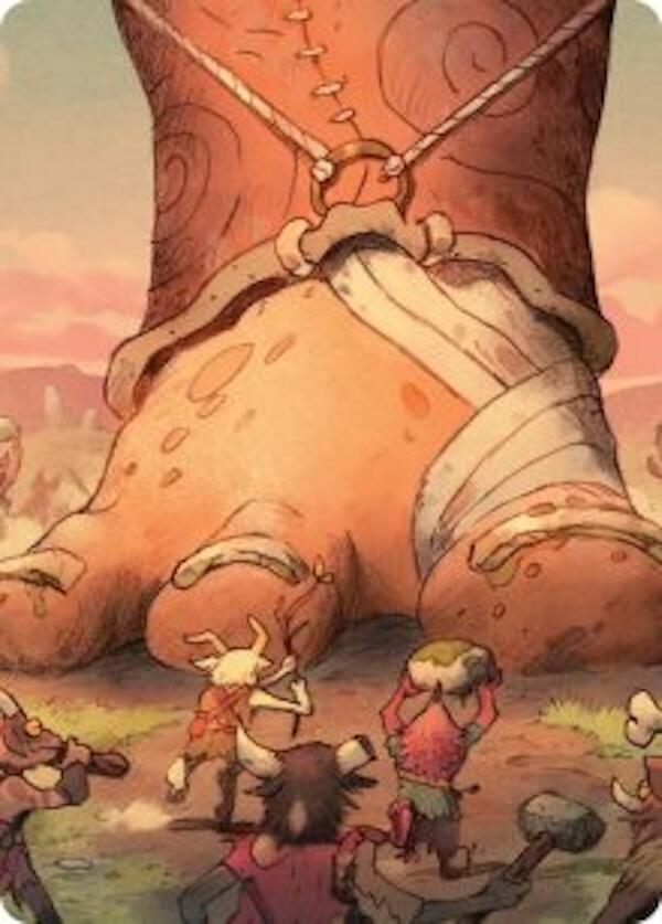 Meek Attack Art Card [Lorwyn Eclipsed Art Series] MTG Single Magic: The Gathering | Red Claw Gaming