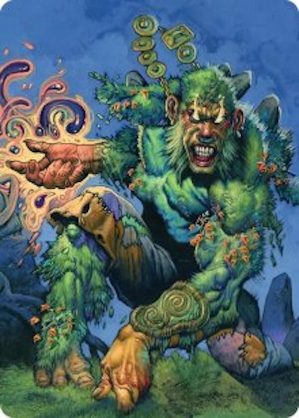 Aurora Awakener Art Card (17/54) [Lorwyn Eclipsed Art Series] MTG Single Magic: The Gathering | Red Claw Gaming