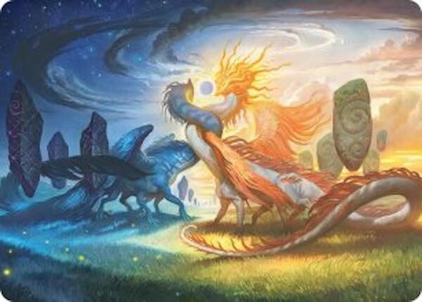 Celestial Reunion Art Card (19/54) [Lorwyn Eclipsed Art Series] MTG Single Magic: The Gathering | Red Claw Gaming