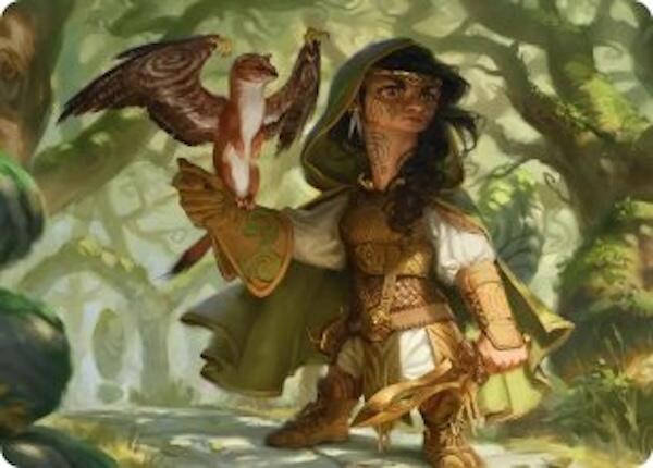 Crossroads Watcher Art Card [Lorwyn Eclipsed Art Series] MTG Single Magic: The Gathering | Red Claw Gaming