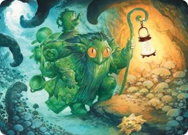 Mutable Explorer Art Card (21/54) [Lorwyn Eclipsed Art Series] MTG Single Magic: The Gathering | Red Claw Gaming