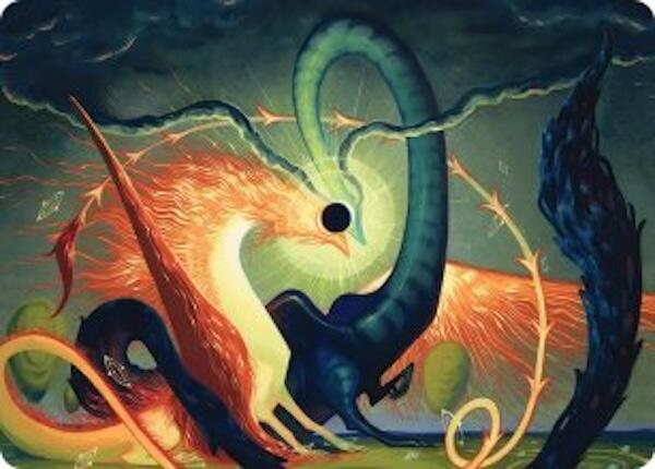 Celestial Reunion Art Card (42/54) [Lorwyn Eclipsed Art Series] MTG Single Magic: The Gathering | Red Claw Gaming