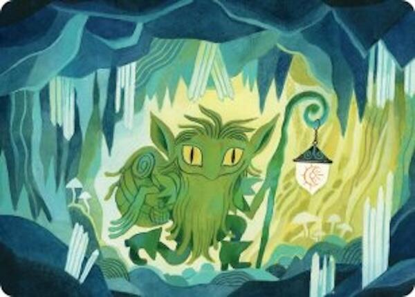 Mutable Explorer Art Card (43/54) [Lorwyn Eclipsed Art Series] MTG Single Magic: The Gathering | Red Claw Gaming