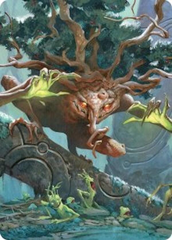 Ferrafor, Young Yew Art Card [Lorwyn Eclipsed Art Series] MTG Single Magic: The Gathering | Red Claw Gaming