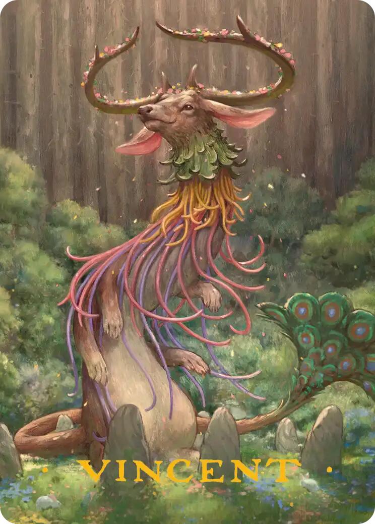 Jubilation Art Card (Gold-Stamped Signature) [Lorwyn Eclipsed Art Series] MTG Single Magic: The Gathering | Red Claw Gaming