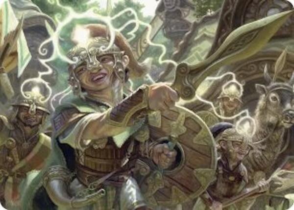 Thoughtweft Lieutenant Art Card [Lorwyn Eclipsed Art Series] MTG Single Magic: The Gathering | Red Claw Gaming