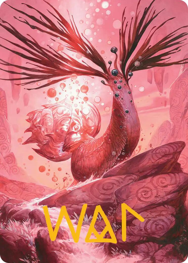 Catharsis Art Card (Gold-Stamped Signature) [Lorwyn Eclipsed Art Series] MTG Single Magic: The Gathering | Red Claw Gaming