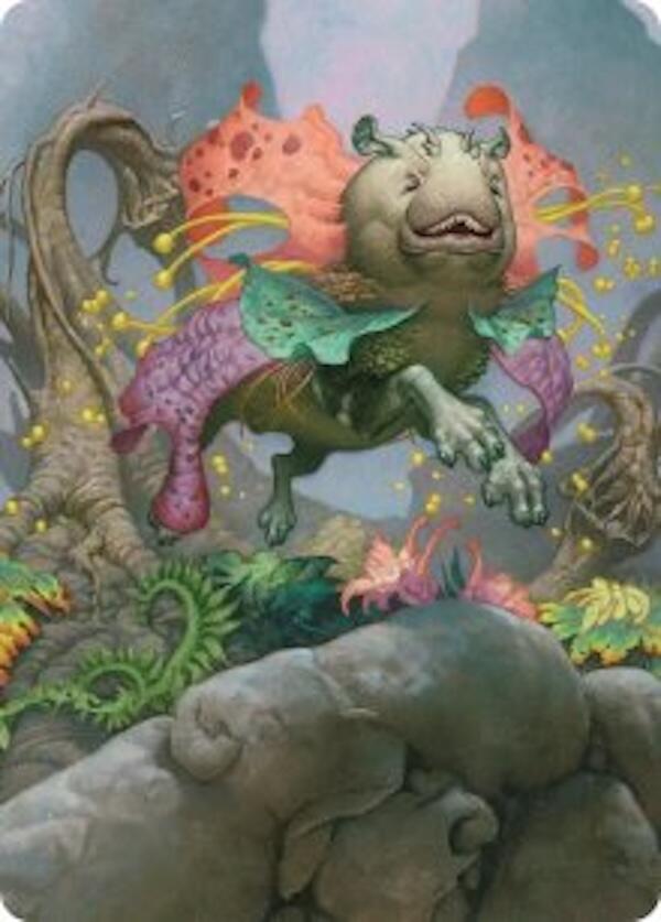 Vibrance Art Card [Lorwyn Eclipsed Art Series] MTG Single Magic: The Gathering | Red Claw Gaming