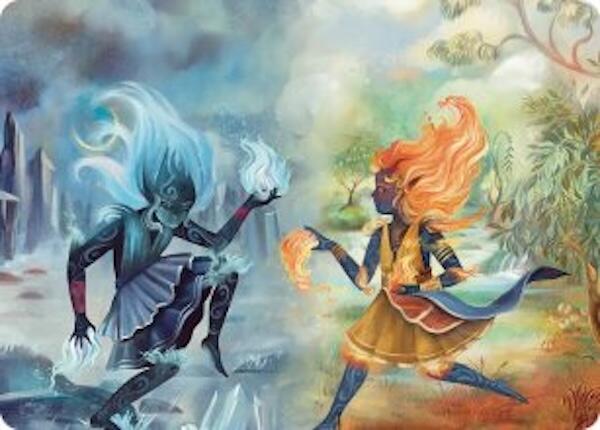 Ashling's Command Art Card [Lorwyn Eclipsed Art Series] MTG Single Magic: The Gathering | Red Claw Gaming