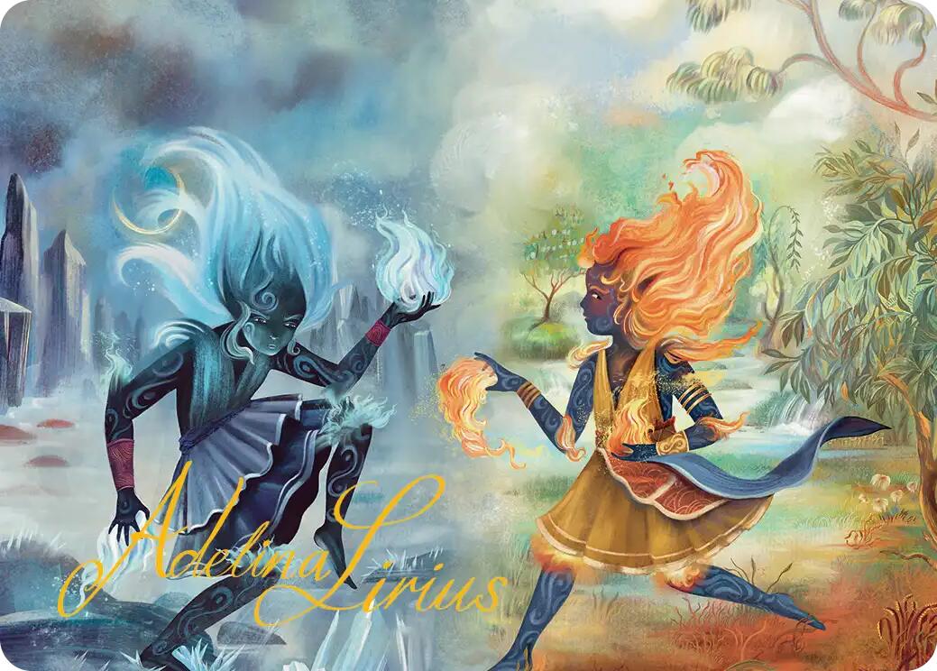 Ashling's Command Art Card (Gold-Stamped Signature) [Lorwyn Eclipsed Art Series] MTG Single Magic: The Gathering | Red Claw Gaming