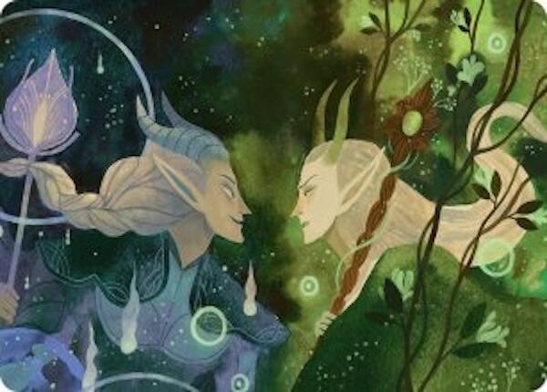 Trystan's Command Art Card [Lorwyn Eclipsed Art Series] MTG Single Magic: The Gathering | Red Claw Gaming