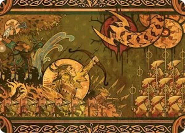 Chronicle of Victory Art Card [Lorwyn Eclipsed Art Series] MTG Single Magic: The Gathering | Red Claw Gaming