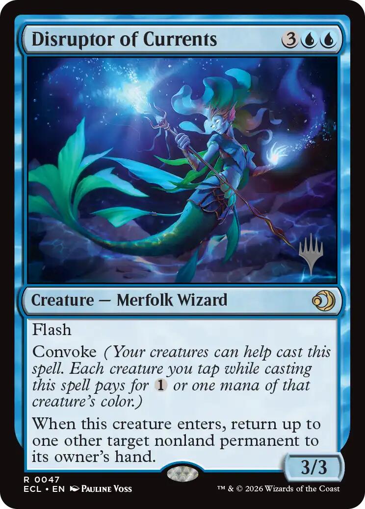 Disruptor of Currents [Lorwyn Eclipsed Promos] MTG Single Magic: The Gathering | Red Claw Gaming