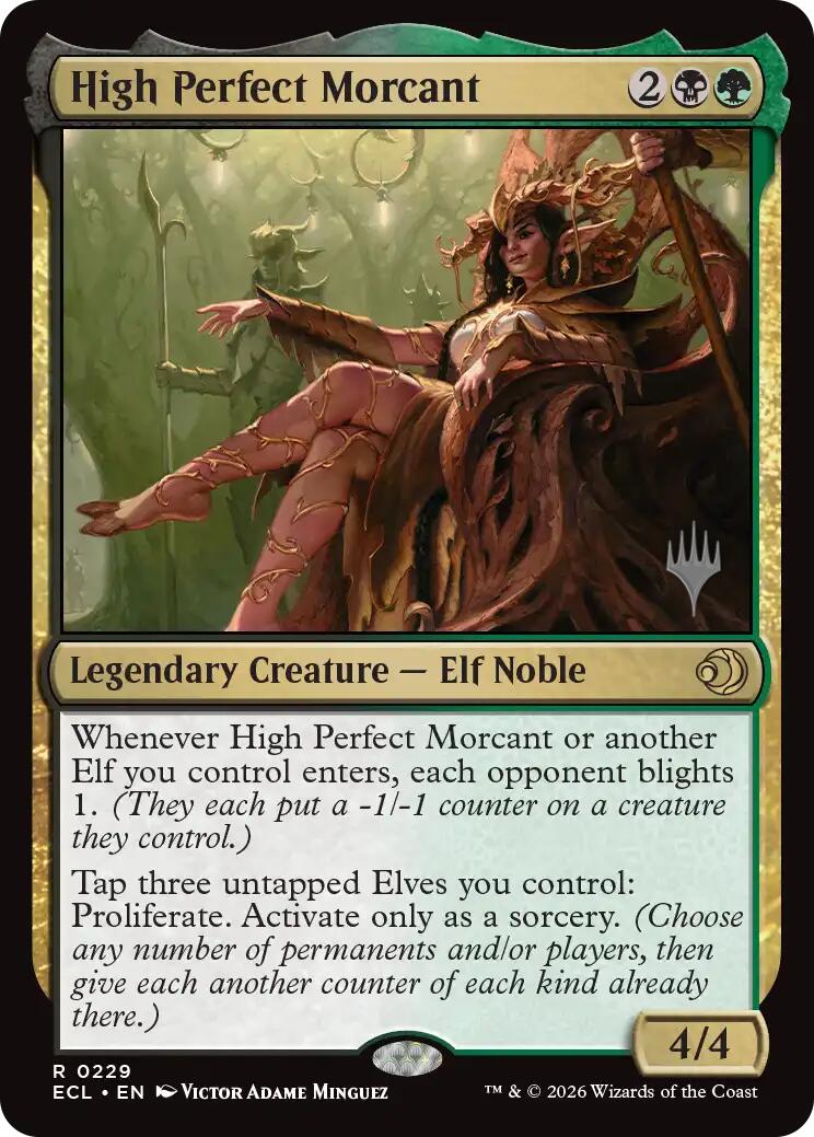 High Perfect Morcant [Lorwyn Eclipsed Promos] MTG Single Magic: The Gathering | Red Claw Gaming