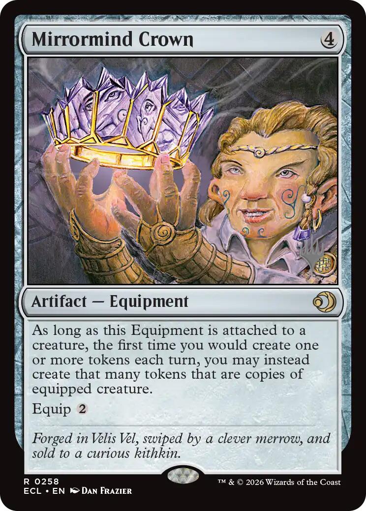 Mirrormind Crown [Lorwyn Eclipsed Promos] MTG Single Magic: The Gathering | Red Claw Gaming