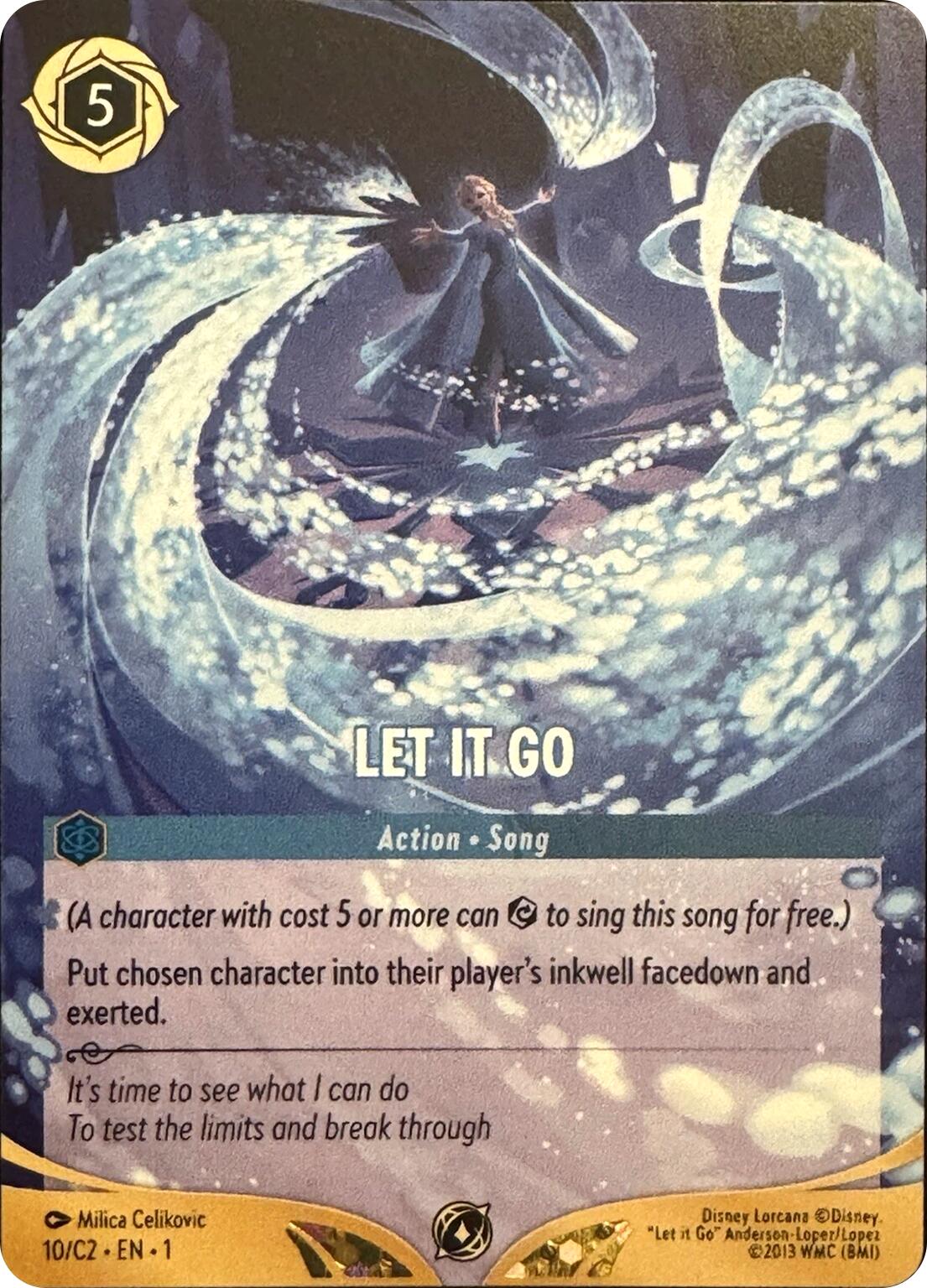 Let It Go (Disney Lorcana Challenge) (10) [Promo Cards] Lorcana Single Disney | Red Claw Gaming