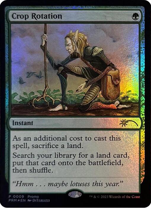 Crop Rotation (Graphic Novel Insert) [Media Promos] MTG Single Magic: The Gathering | Red Claw Gaming