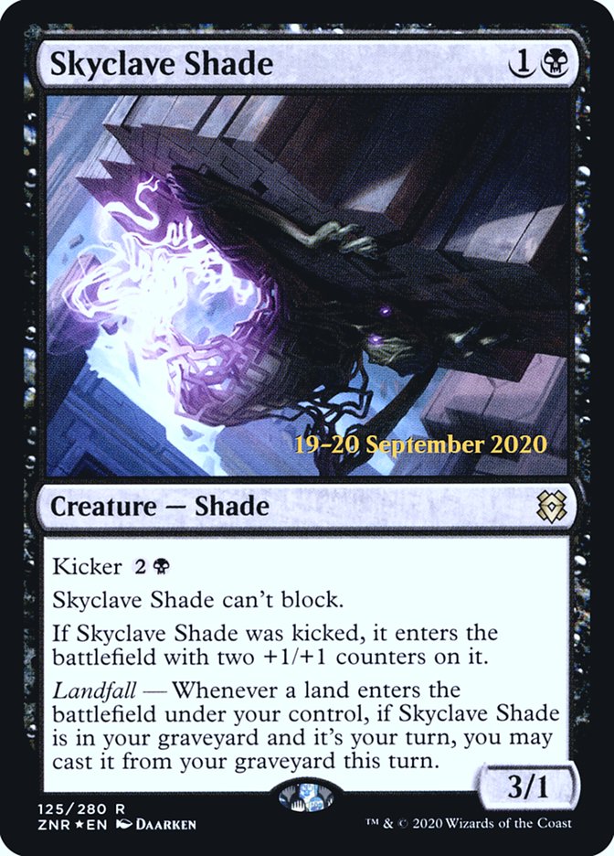 Skyclave Shade [Zendikar Rising Prerelease Promos] MTG Single Magic: The Gathering | Red Claw Gaming