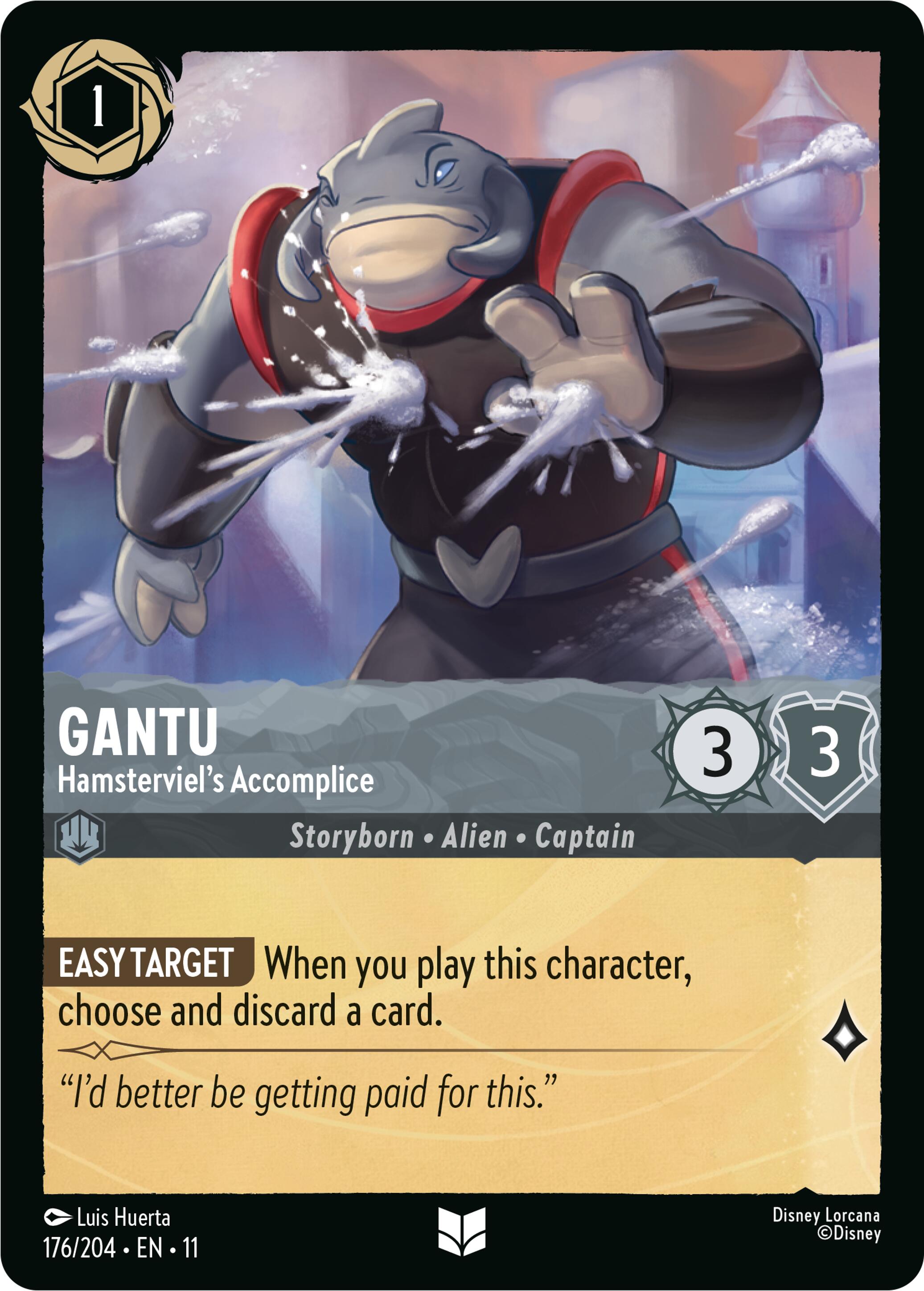 Gantu - Hamsterviel's Accomplice (176/204) [Winterspell] Lorcana Single Disney | Red Claw Gaming