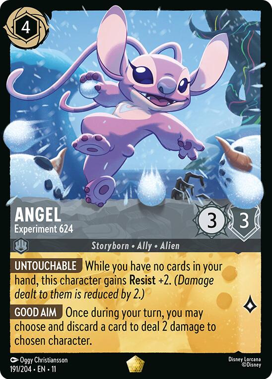 Angel - Experiment 624 (191/204) [Winterspell] Lorcana Single Disney | Red Claw Gaming