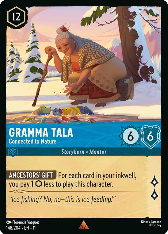 Gramma Tala - Connected to Nature (148/204) [Winterspell] Lorcana Single Disney | Red Claw Gaming