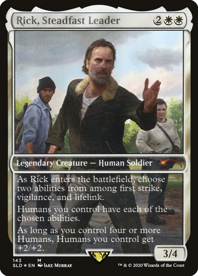 Rick, Steadfast Leader [Secret Lair Drop Series] MTG Single Magic: The Gathering | Red Claw Gaming