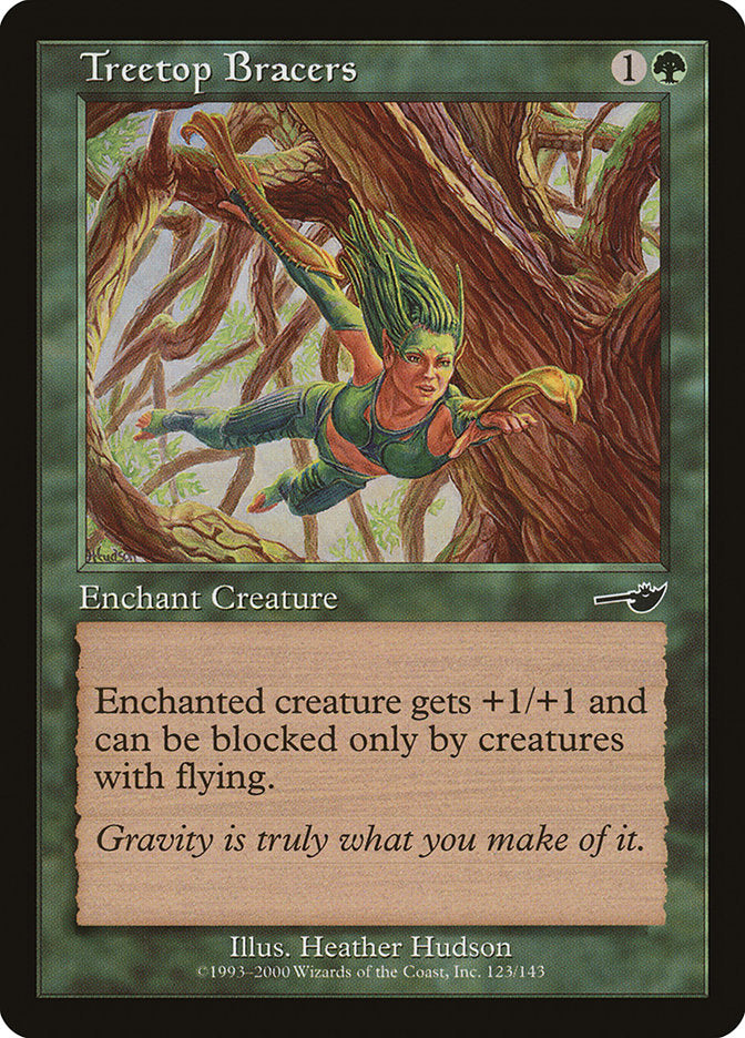 Treetop Bracers [Nemesis] MTG Single Magic: The Gathering | Red Claw Gaming
