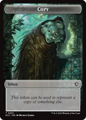 Copy // Plant Double-Sided Token [Lorwyn Eclipsed Tokens] MTG Single Magic: The Gathering | Red Claw Gaming