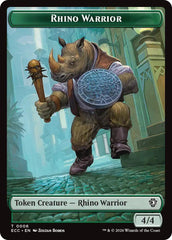 Rhino Warrior // Elemental (0009) Double-Sided Token [Lorwyn Eclipsed Tokens] MTG Single Magic: The Gathering | Red Claw Gaming