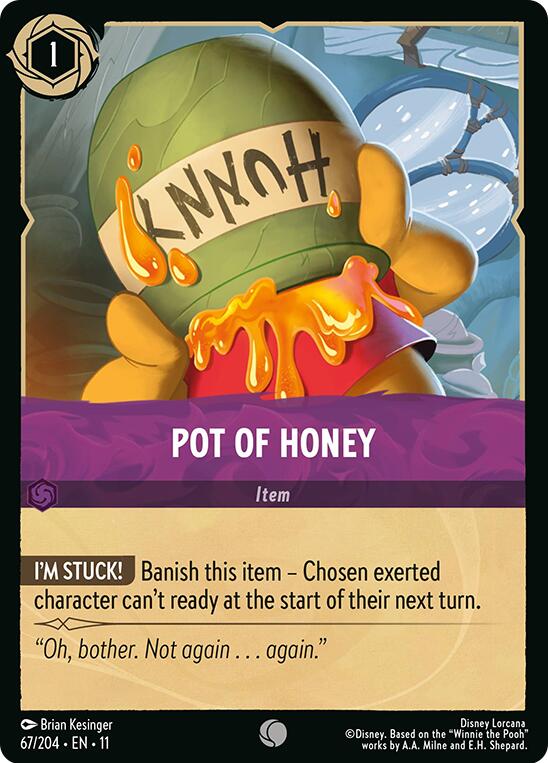 Pot of Honey (67/204) [Winterspell] Lorcana Single Disney | Red Claw Gaming