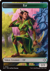 Elf // Kithkin (0007) Double-Sided Token [Lorwyn Eclipsed Tokens] MTG Single Magic: The Gathering | Red Claw Gaming