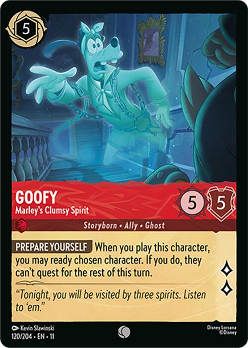 Goofy - Marley's Clumsy Spirit (120/204) [Winterspell] Lorcana Single Disney | Red Claw Gaming