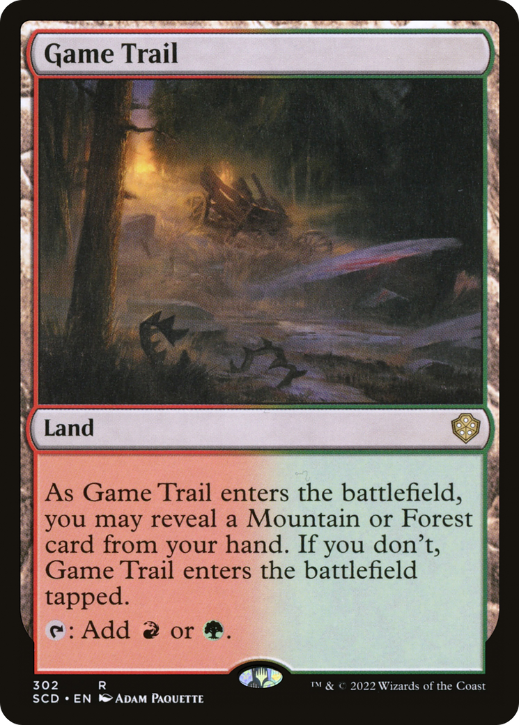 Game Trail [Starter Commander Decks] MTG Single Magic: The Gathering | Red Claw Gaming